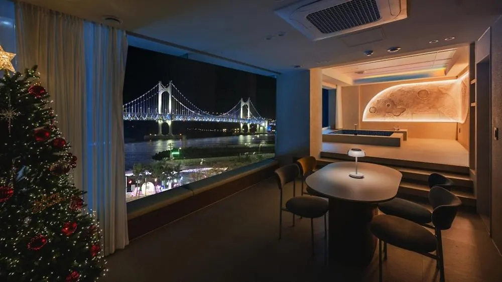 *** Gasthuis Cinnamon Stay Gwangan Busan Zuid-Korea